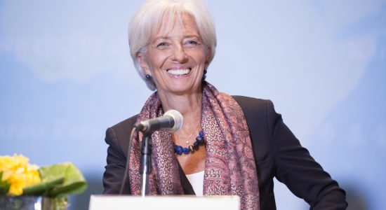 A diretora gerente do FMI Christine Lagarde