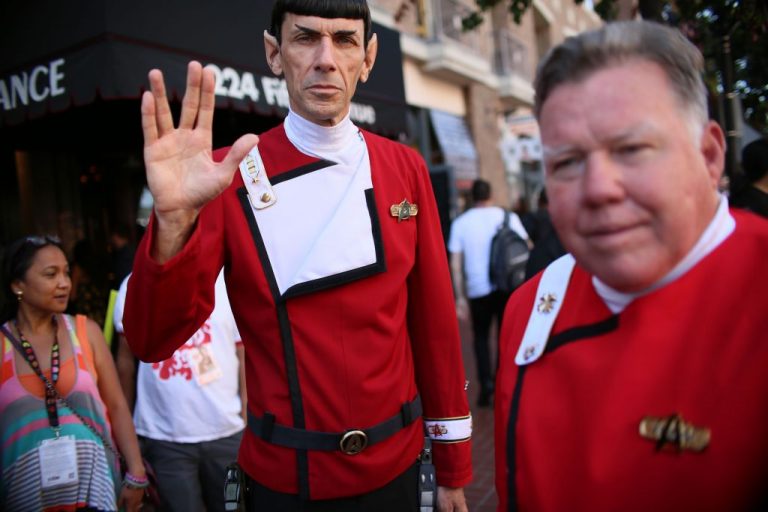 O Capitão Spock de Star Trek