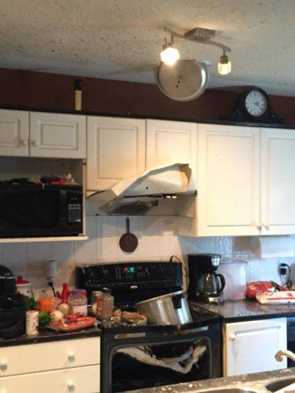 Desastres na cozinha divertem a internet