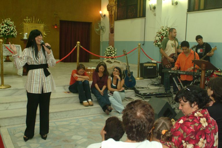 2007 - Na igreja católica