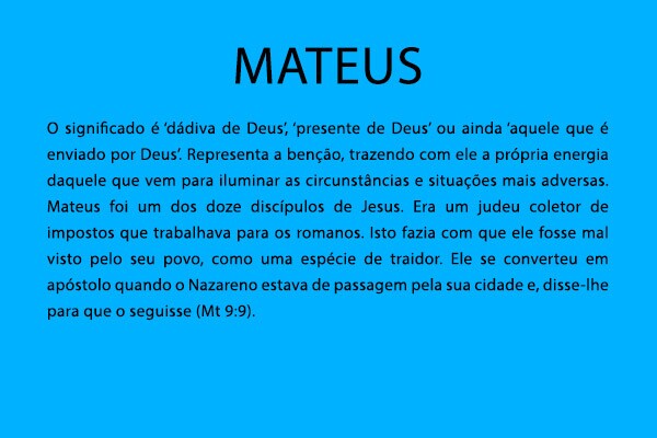 Mateus