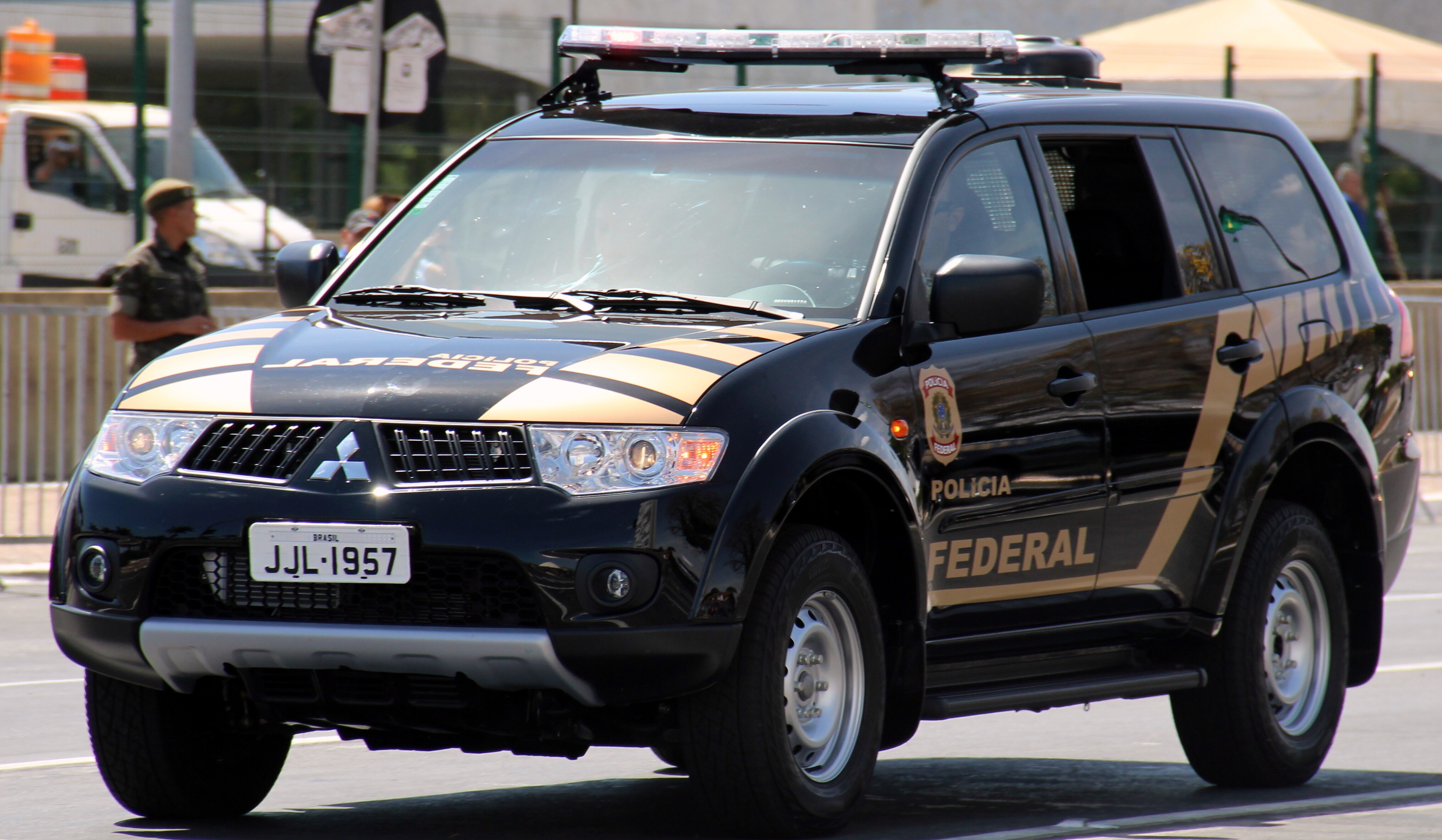 Polícia Federal durante operação