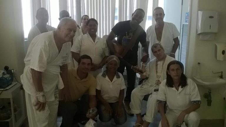 Visita a hospital dos servidores do estado do Rio de Janeiro