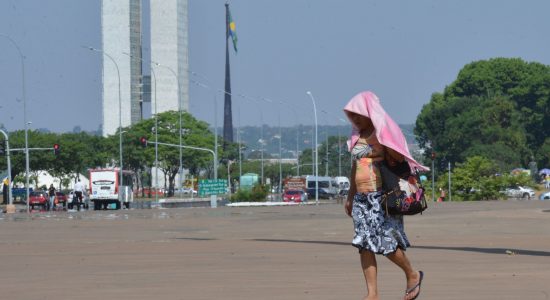 Calor e tempo seco Brasília