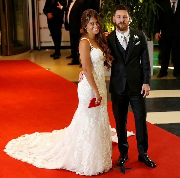 Messi e Antonela