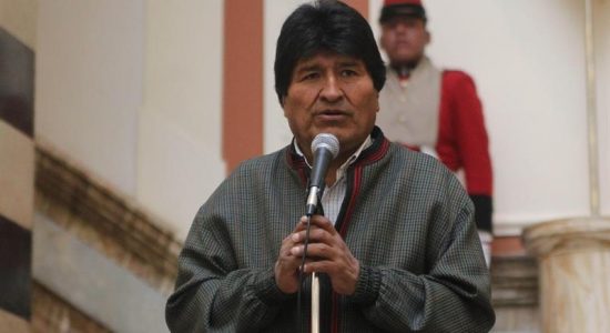 Ex-presidente da Bolívia, Evo Morales