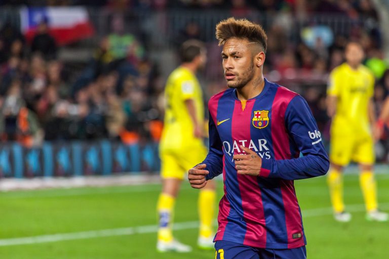 Neymar foi o último talento brasileiro pelo Barça