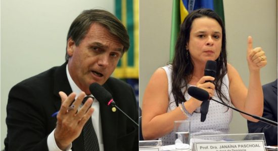 Jair Bolsonaro não descarta ter Janaína Paschoal como vice