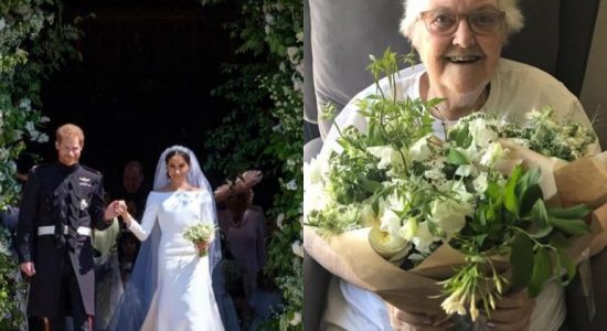 Flores usadas no casamento foram doadas a instituição de saúde