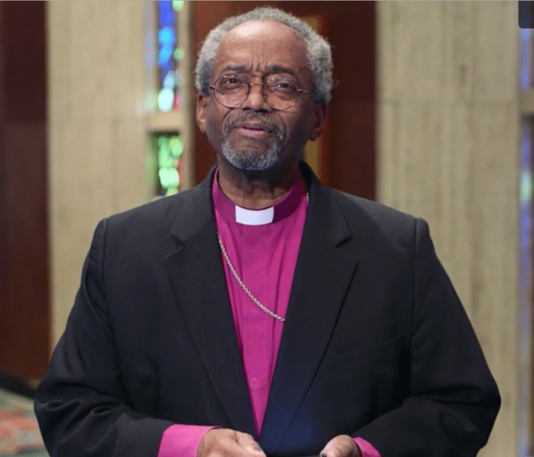 O bispo Michael Bruce Curry