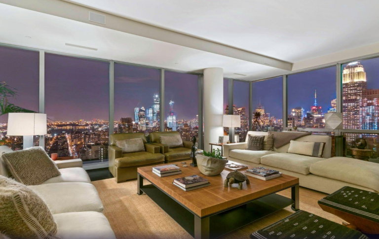 O apartamento de Gisele Bündchen e Tom Brady em Nova York