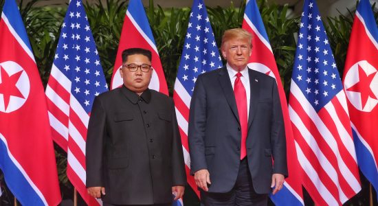 Encontro entre Kim Jong-un e Donald Trump