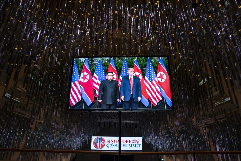 Encontro entre Kim Jong-un e Donald Trump