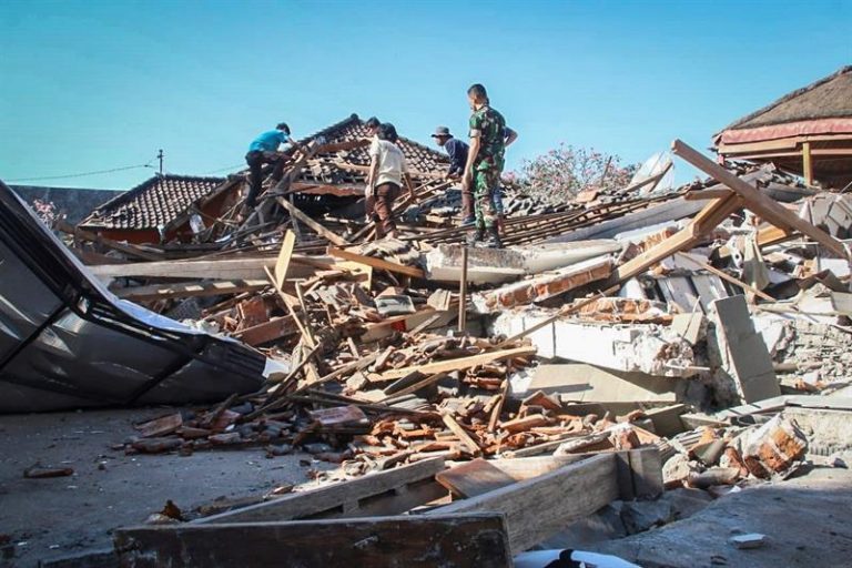 Ilha de Lombok foi atingida por dois terremotos em uma semana