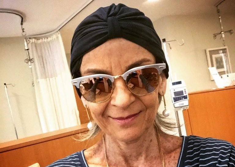 Ludmila está passando por um tratamento de câncer