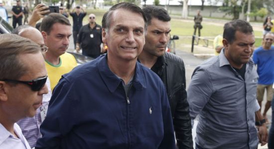 O candidato do PSL à Presidência, Jair Bolsonaro