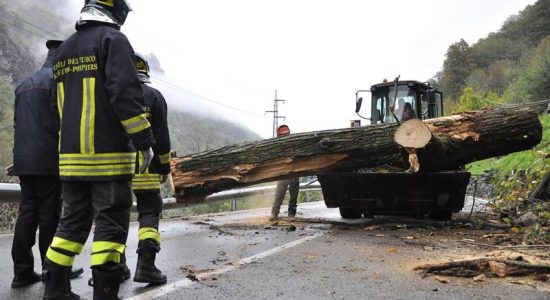 Tempestades continuam castigando o Norte da Itália