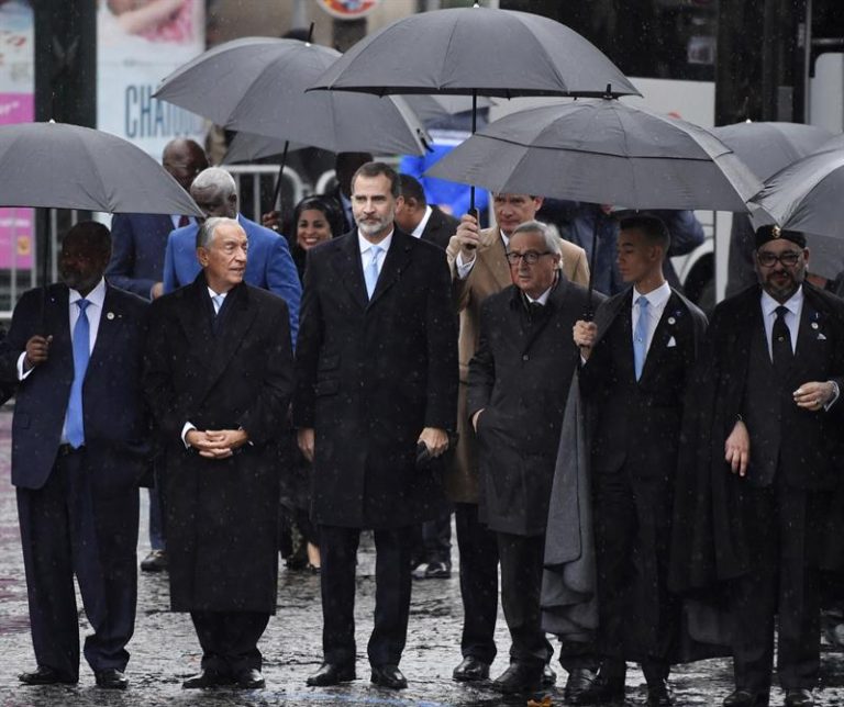 Líderes mundiais se reúnem para comemorar o Centenário do Armistício