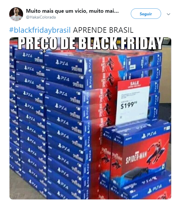 Os descontos da Black Friday viram memes na internet