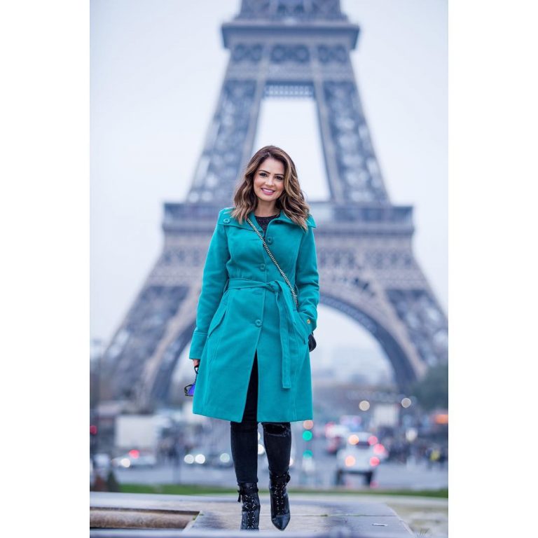 Pamela também visitou Paris e Israel em 2018