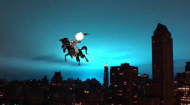 Luz azul no céu do Queens gera memes na internet