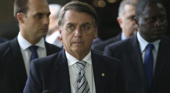 O presidente eleito, Jair Bolsonaro