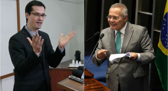 Senador Renan Calheiros faz críticas ao procurador Deltan Dallagnol
