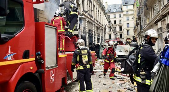 Explosão no Centro de Paris