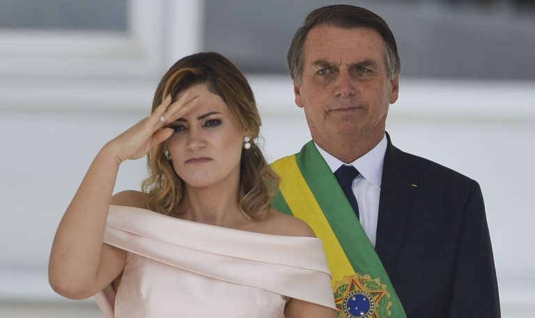 A primeira-dama, Michelle Bolsonaro