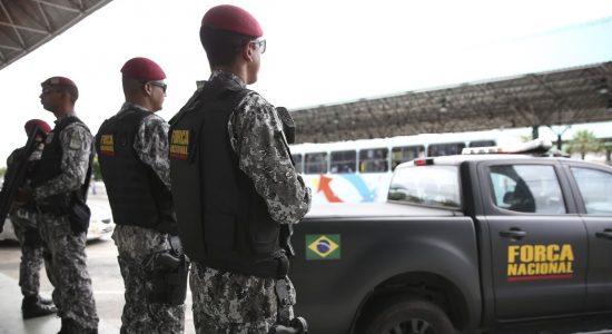 Força Nacional faz patrulhamento no Ceará
