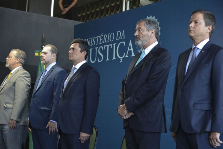 Sérgio Moro assume cargo em cerimônia no Palácio do Planalto