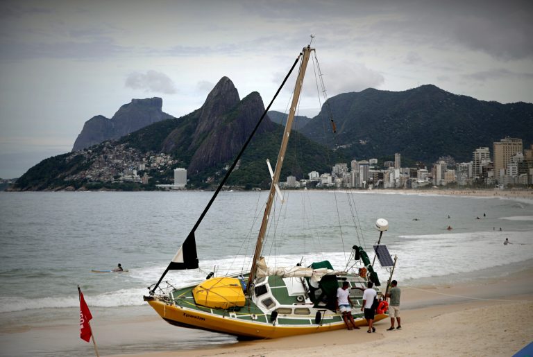 Temporal e ventos fortes atingiram o Rio de Janeiro