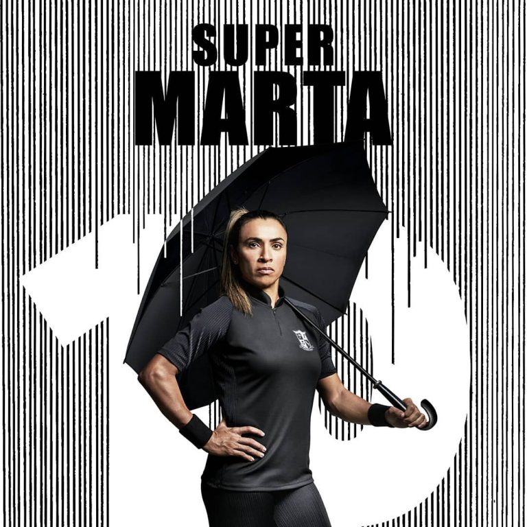 Marta participou da divulgação de nova série da Netflix