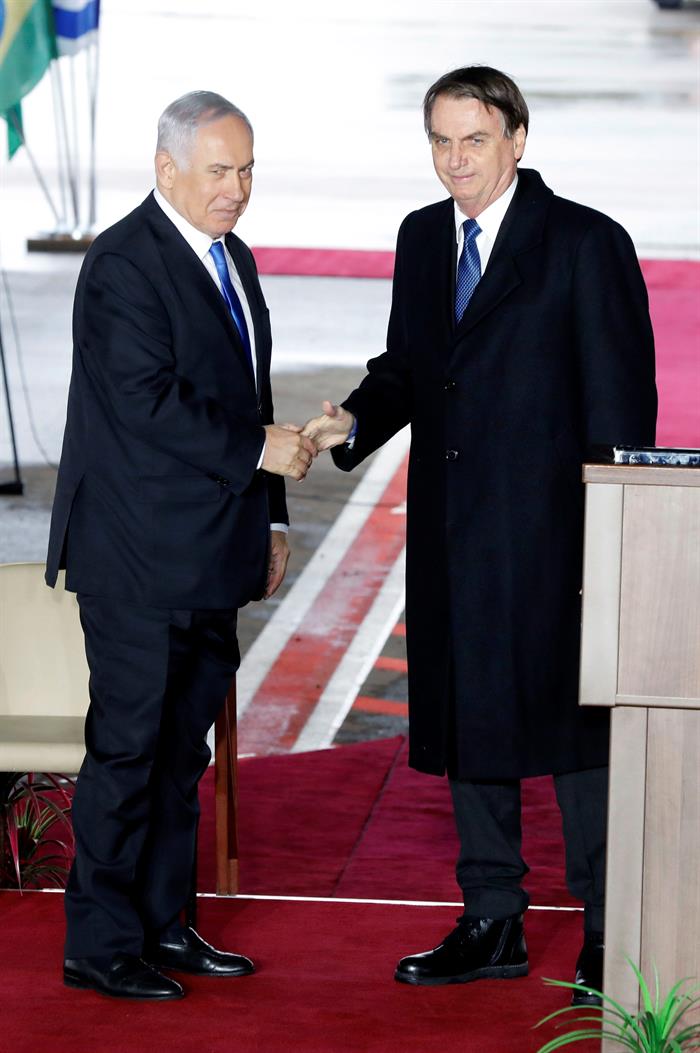 Presidente Bolsonaro em viagem oficial de quatro dias a Israel