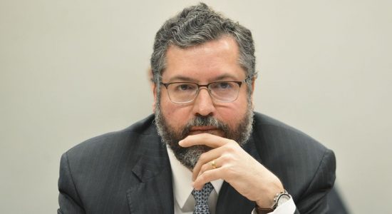 Ex-ministro de Relações Exteriores,  Ernesto Araújo