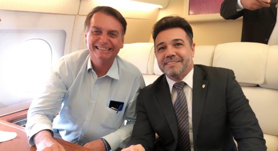 Presidente Jair Bolsonaro e deputado Marco Feliciano