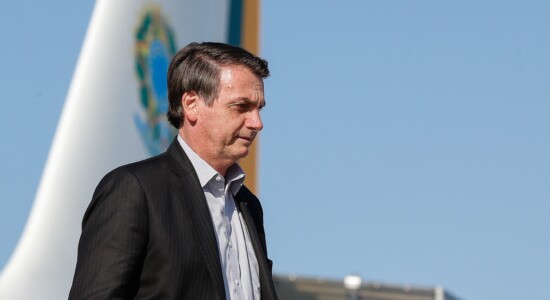 Presidente Jair Bolsonaro chega a Dallas, no Texas