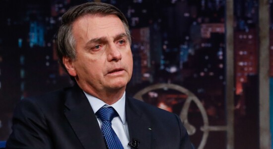 Presidente Jair Bolsonaro no programa de Danilo Gentili