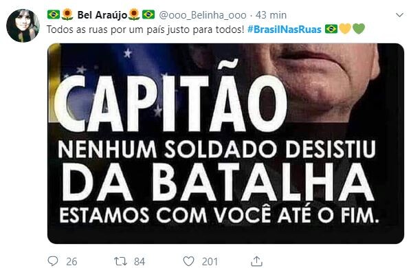 Movimentos pró-Bolsonaro ganham força na internet