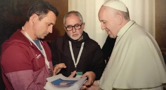 Dari Pereira, frei Rodrigo Péret e papa Francisco