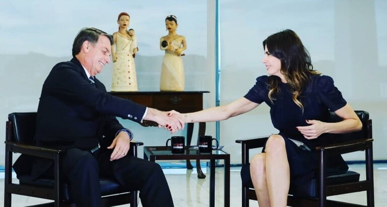 Entrevista de Bolsonaro com Luciana Gimenez