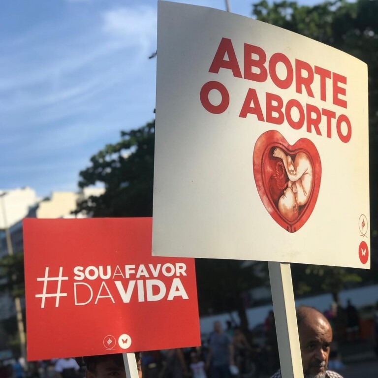 Sétima edição da Marcha pela Vida, em Copacabana