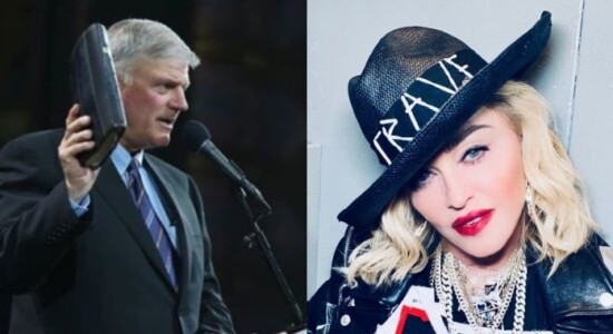 Franklin Graham rebateu declaração de Madonna