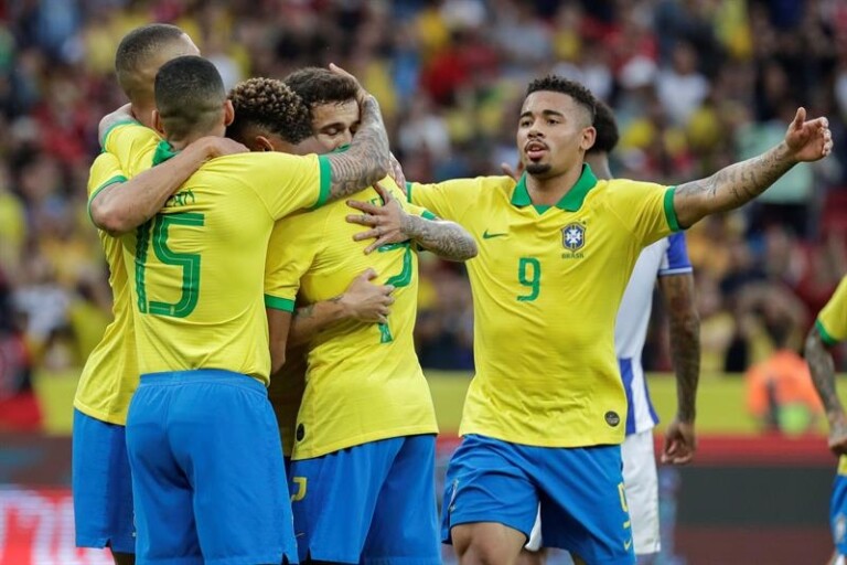 Seleção brasileira venceu Honduras por 7 a 0