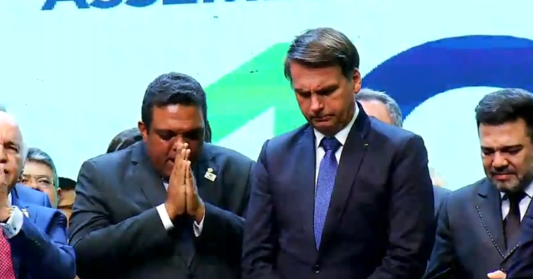 Presidente participou da celebração de 108 Anos da Assembleia de Deus no Brasil