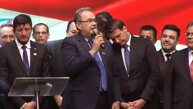 Presidente participou da celebração de 108 Anos da Assembleia de Deus no Brasil