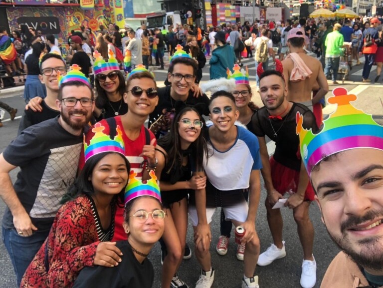 Jovens da Igreja Renascer promoveram evangelização na Parada LGBT 
