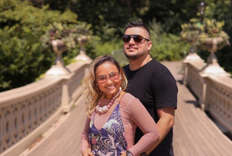Juntos há 12 anos, Bruna e Bruno compartilharam cliques românticos nas redes sociais