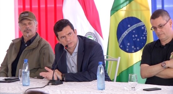 Sergio Moro esteve no Paraguai