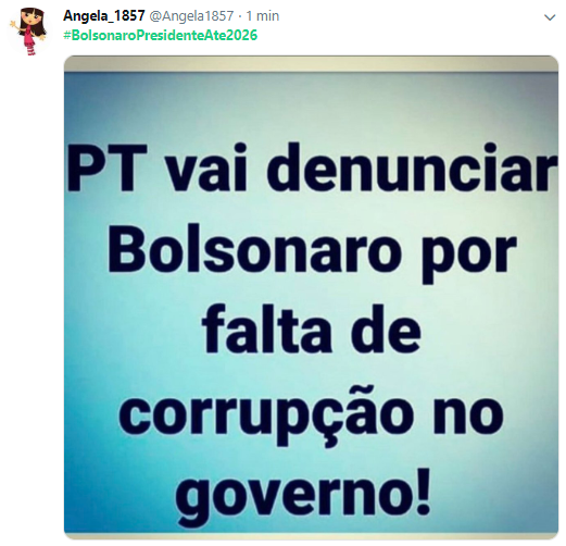 Redes sociais reivindicam Jair Bolsonaro presidente até 2026
